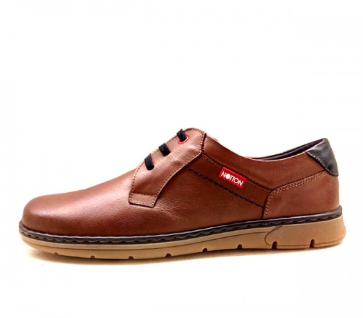 Zapatos Hombre Con Cordones 166 Camel