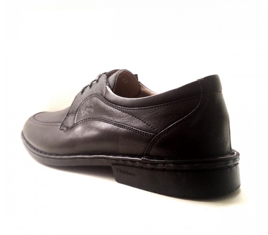 Zapatos hombre con cordones 8113 Negro