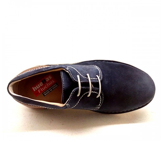 Zapatos Fluchos Huellas 9384 azul