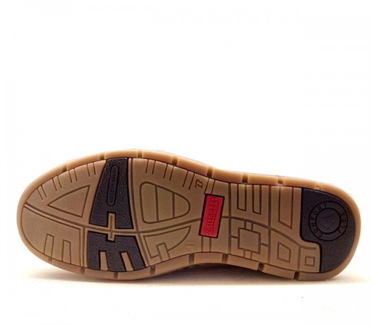 Zapatos De Cordones En Ante 23302 Color Teja