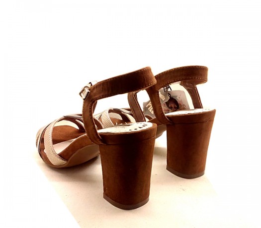 Sandalias Mujer CHK10 Camel